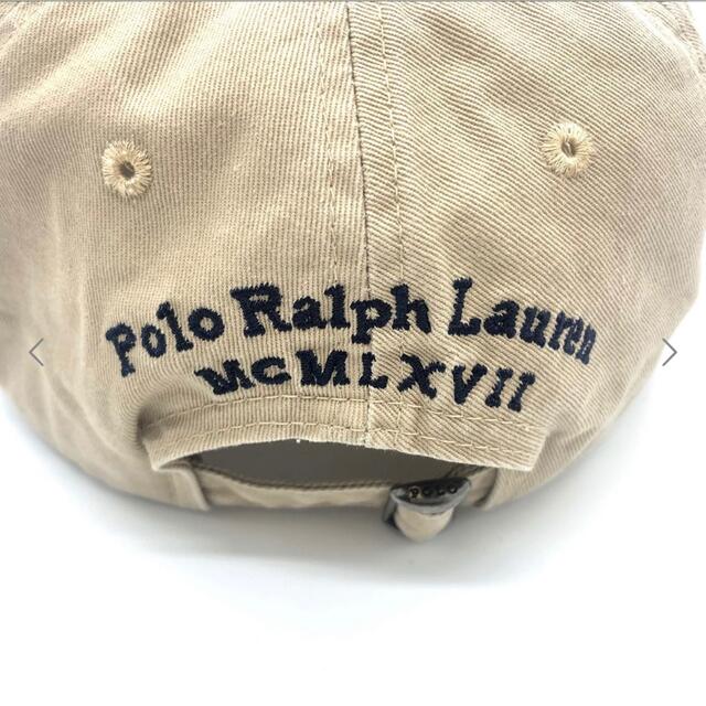 POLO RALPH LAUREN(ポロラルフローレン)のRalph Lauren ラルフローレン 男女兼用 キャップ ベージュ レディースの帽子(キャップ)の商品写真