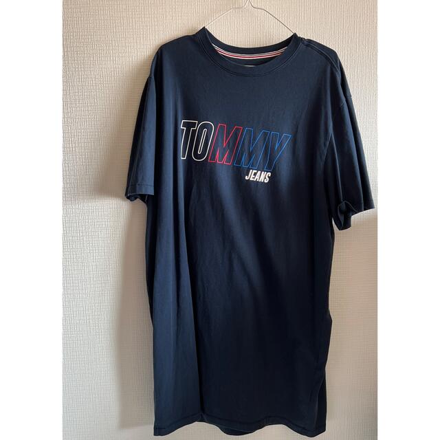 TOMMY HILFIGER(トミーヒルフィガー)のTOMMY JEANS ロングTシャツ レディースのトップス(Tシャツ(半袖/袖なし))の商品写真