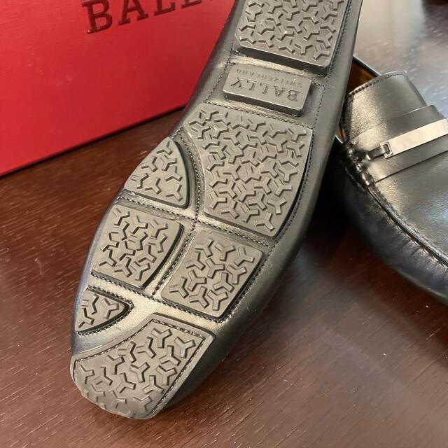 Bally(バリー)のBally ドライバーシューズ　black calf us8.5 eu7.5 メンズの靴/シューズ(スリッポン/モカシン)の商品写真