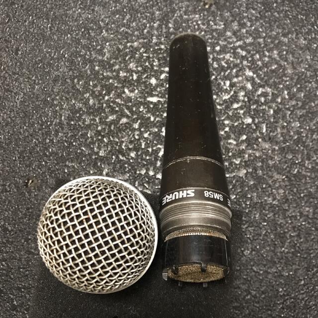 SHURE シュアー SM58 メキシコ製 ケーブル5m・新品のケース付き SHURE シュアー SM58 メキシコ製 ケーブル5m・新品のケース付き