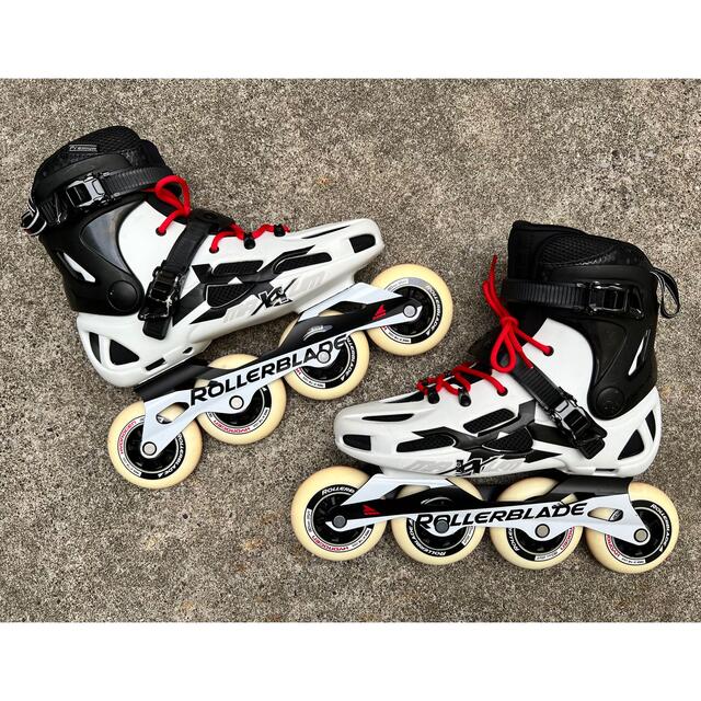 Rollerblade(ローラーブレード)のローラーブレード28.5cm MAXXUM 90 BLACK&WHITE スポーツ/アウトドアのスポーツ/アウトドア その他(その他)の商品写真