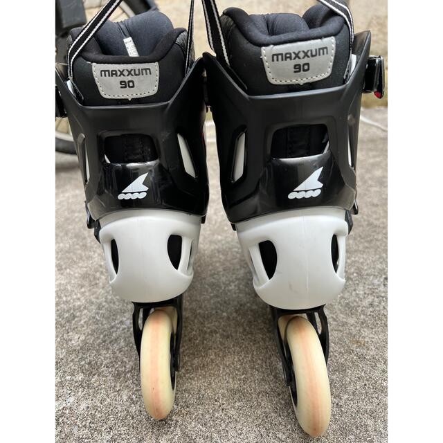 Rollerblade(ローラーブレード)のローラーブレード28.5cm MAXXUM 90 BLACK&WHITE スポーツ/アウトドアのスポーツ/アウトドア その他(その他)の商品写真