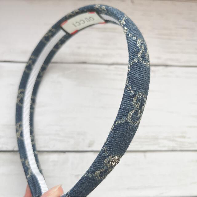 Gucci - 【お値段交渉可‼️】GUCCI デニムカチューシャの通販 by ちゃ Gucci - 【お値段交渉可‼️】GUCCI デニムカチューシャの通販 by ちゃ