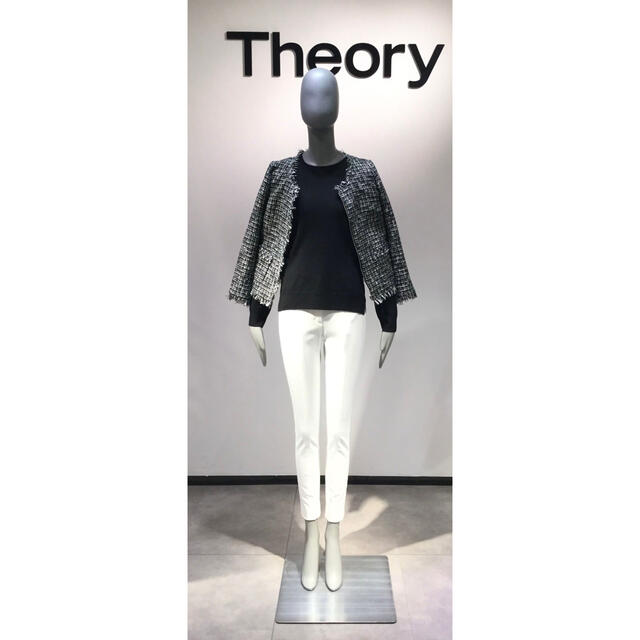 theory(セオリー)のTheory 18ss ツイードジャケット レディースのジャケット/アウター(ノーカラージャケット)の商品写真