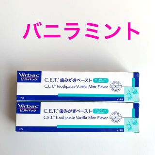 ビルバック(Virvac)のビルバック 歯みがきペースト　バニラミント　2本(その他)