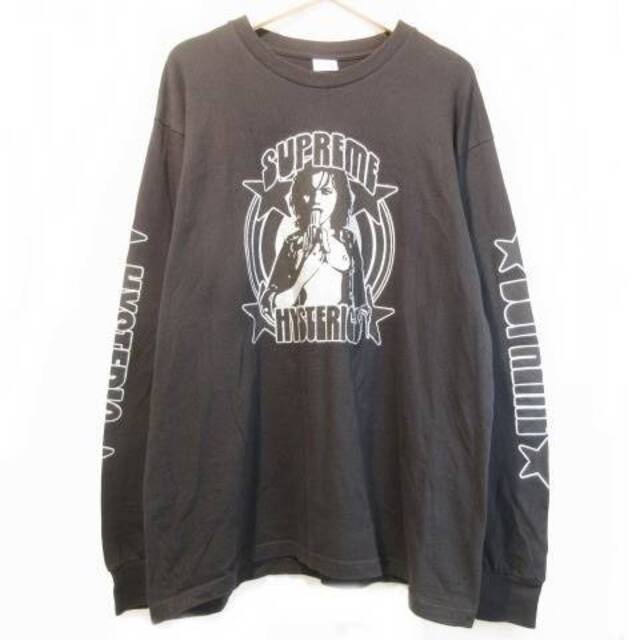 シュプリーム ヒステリックグラマー 21SS L/S Tee プリント Tシャツ