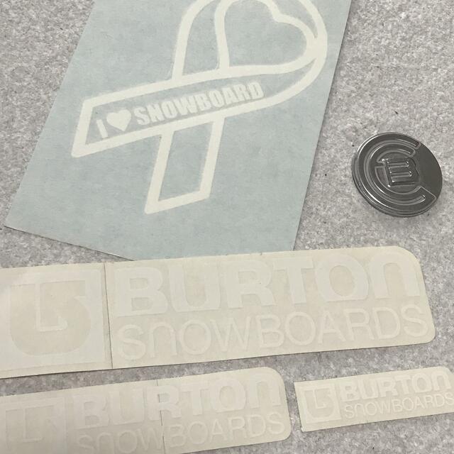 BURTON(バートン)のBurton SPY など　ステッカー　セット　スノーボード スポーツ/アウトドアのスノーボード(アクセサリー)の商品写真