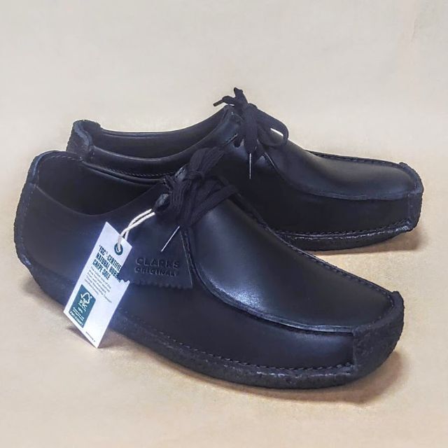 クラークスナタリー黒本革Clarks Natalie Black UK7.5正規 独特の上品