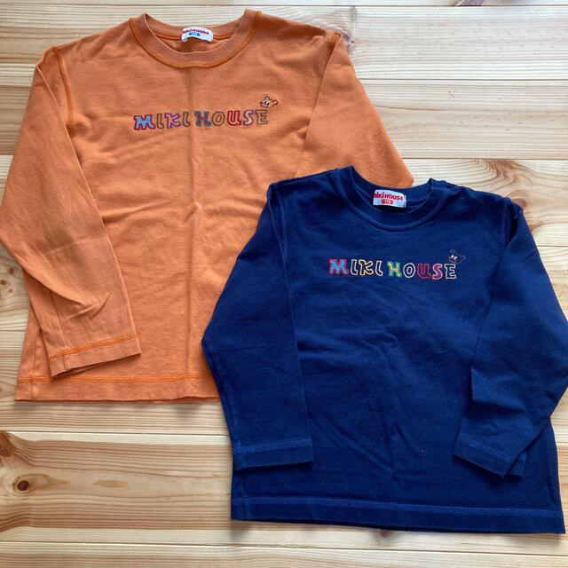 mikihouse(ミキハウス)のミキハウス　ロンT2枚　GAP半袖1枚 キッズ/ベビー/マタニティのキッズ服女の子用(90cm~)(Tシャツ/カットソー)の商品写真
