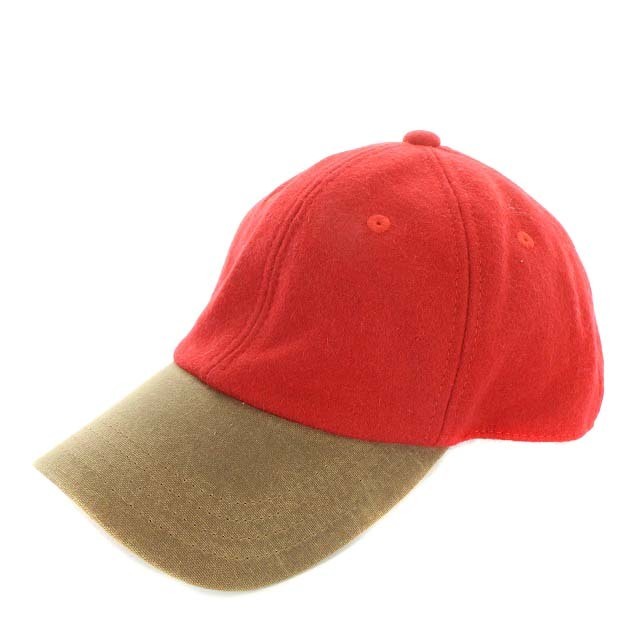 L.L.Bean(エルエルビーン)のエルエルビーン ウール・ボール・キャップ 帽子 ベースボールキャップ 野球帽 赤 メンズの帽子(キャップ)の商品写真