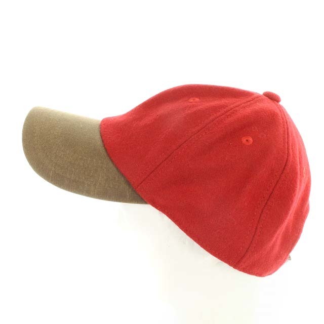 L.L.Bean(エルエルビーン)のエルエルビーン ウール・ボール・キャップ 帽子 ベースボールキャップ 野球帽 赤 メンズの帽子(キャップ)の商品写真