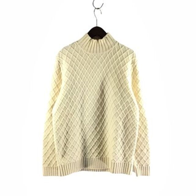 A.P.C TURTLE NECK ARGYLE SWEATER