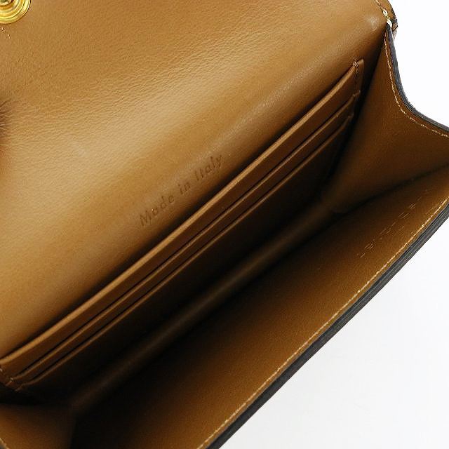 celine(セリーヌ)のセリーヌ フィービー ファイロ カードケース 名刺入れ バイカラー 茶 白 レディースのファッション小物(名刺入れ/定期入れ)の商品写真