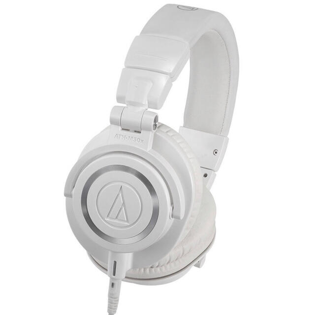 audio-technica 高音質ヘッドホン ATH-M50XWH両耳装着タイプ