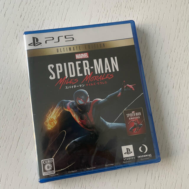 【新品、未開封】PS5 スパイダーマン Miles Morales