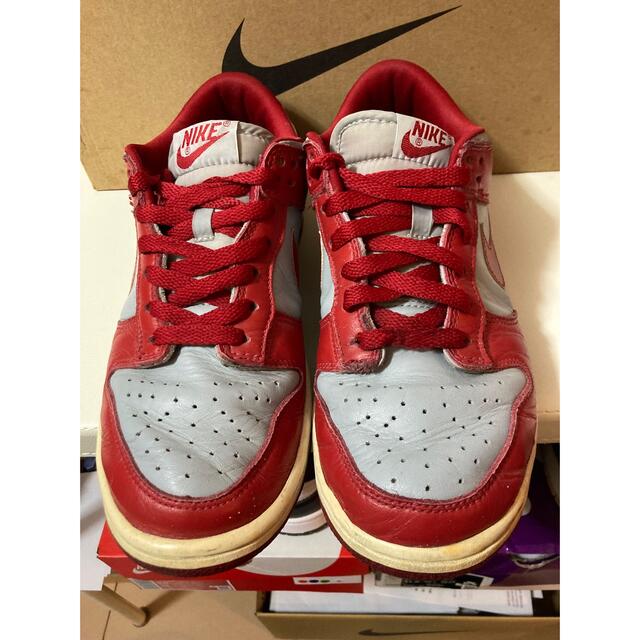 NIKE DUNK LOW TEAM RED ９９年製レアスニーカー