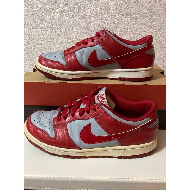 NIKE DUNK LOW TEAM RED ９９年製レアスニーカー