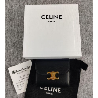 celine - セリーヌ スモールトリフォールド ウォレット 財布 三つ折り の通販 by rn's shop｜セリーヌならラクマ