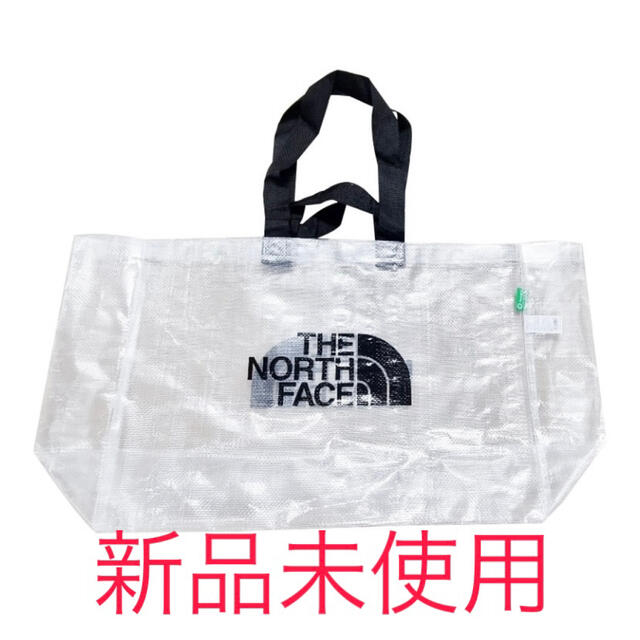 THE NORTH FACE(ザノースフェイス)の【新品未使用】ノースフェイス　クリアトートバッグ　韓国　ホワイトレーベル レディースのバッグ(トートバッグ)の商品写真