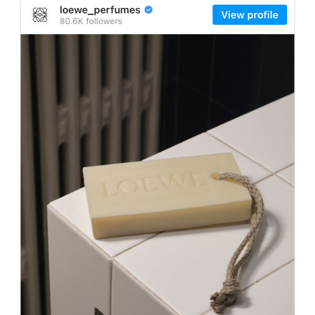 LOEWE(ロエベ)のloewe ロエベ　バーソープ　石けん　石鹸　オレガノ コスメ/美容のボディケア(ボディソープ/石鹸)の商品写真