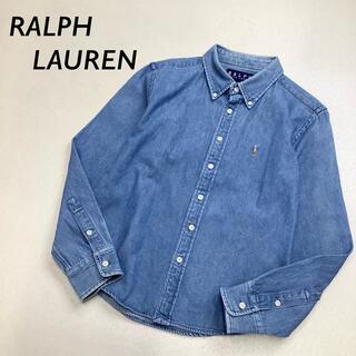 ラルフローレン(Ralph Lauren)のRALPH LAUREN デニム ボタンダウン シャツ カラーポニー 刺繍(シャツ/ブラウス(長袖/七分))