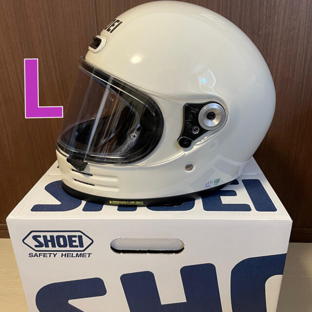 セール特価 SHOEI グラムスター Lサイズ オフホワイト ヘルメット