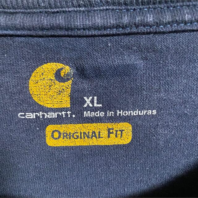 carhartt(カーハート)の90s 古着 カーハート ロゴタグ ポケットT ビッグシルエット ゆるだぼ メンズのトップス(Tシャツ/カットソー(半袖/袖なし))の商品写真