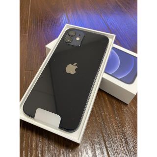 アップル(Apple)のアップル iPhone12 64GB ブラック ソフトバンク(スマートフォン本体)