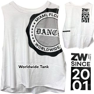 ズンバ(Zumba)のZumba ズンバ WORLDWIDE TANK ワールドワイドタンク XS(ダンス/バレエ)