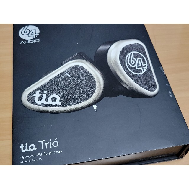 64 AUDIO tia Trio 64A-0397 イヤホン - ヘッドフォン/イヤフォン