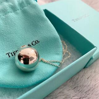 【美品】Tiffany ティファニー　ハードウェア　ボール　ネックレス　19mm