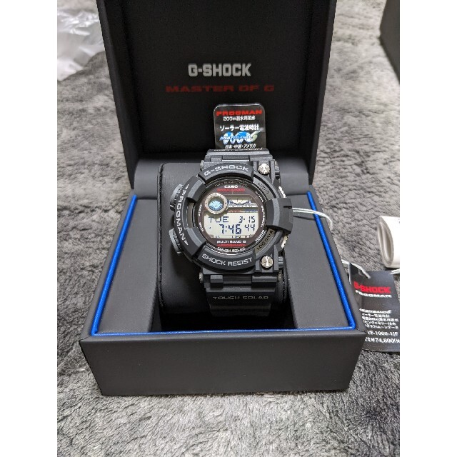 G-SHOCK(ジーショック)の２個口　CASIO　G-SHOCK FROGMAN　GWF-1000-1JF メンズの時計(腕時計(アナログ))の商品写真