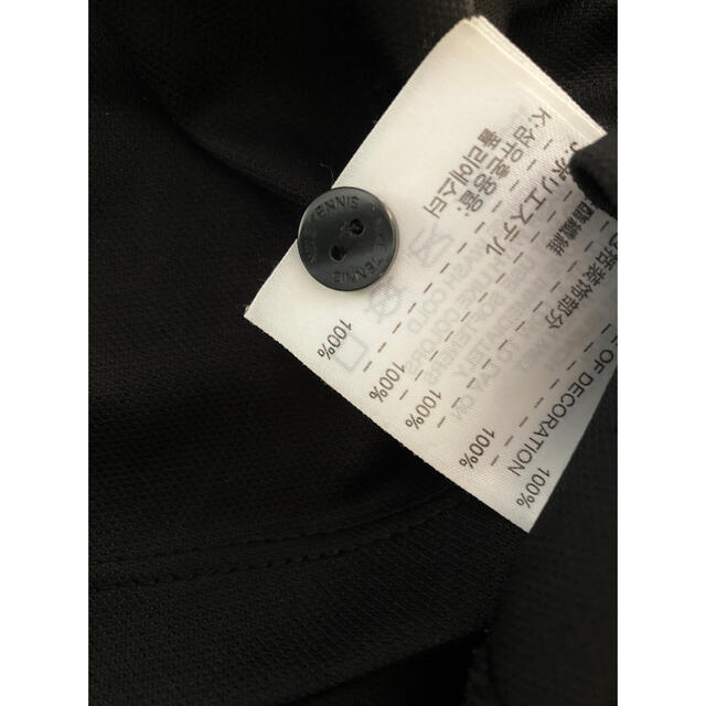 NIKE(ナイキ)のNIKE ナイキ DRY-FIT スポーツ ポロシャツ黒 傷有り Mレディース  レディースのトップス(ポロシャツ)の商品写真