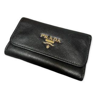 プラダ(PRADA)の【値下げ】プラダ  キーケース　黒(キーケース)