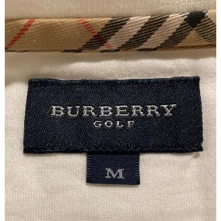 バーバリー(BURBERRY)のバーバリーBURBERRY GOLF Tシャツ　M 白(Tシャツ(半袖/袖なし))