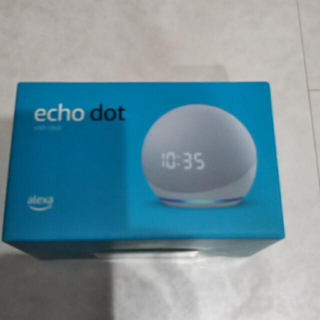 echo dot with clock