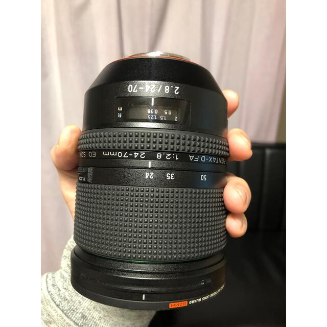 PENTAX(ペンタックス)のHD PENTAX-D FA24-70mm ED SDM WR スマホ/家電/カメラのカメラ(レンズ(ズーム))の商品写真