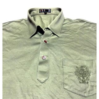 ダックス(DAKS)のダックス　DAKS ポロシャツ　長袖　Mサイズ　DAKS-GOLF(ポロシャツ)