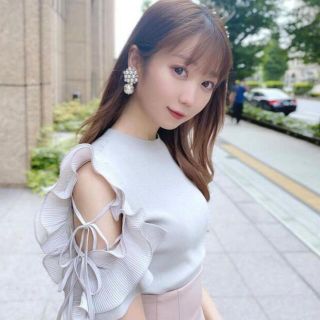 SNIDEL フリルニットプルオーバー www.poltekkes-bsi.ac.id