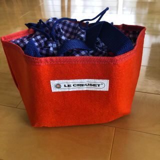 ルクルーゼ(LE CREUSET)のル・クルーゼ　ランチボックスバッグ(ノベルティグッズ)