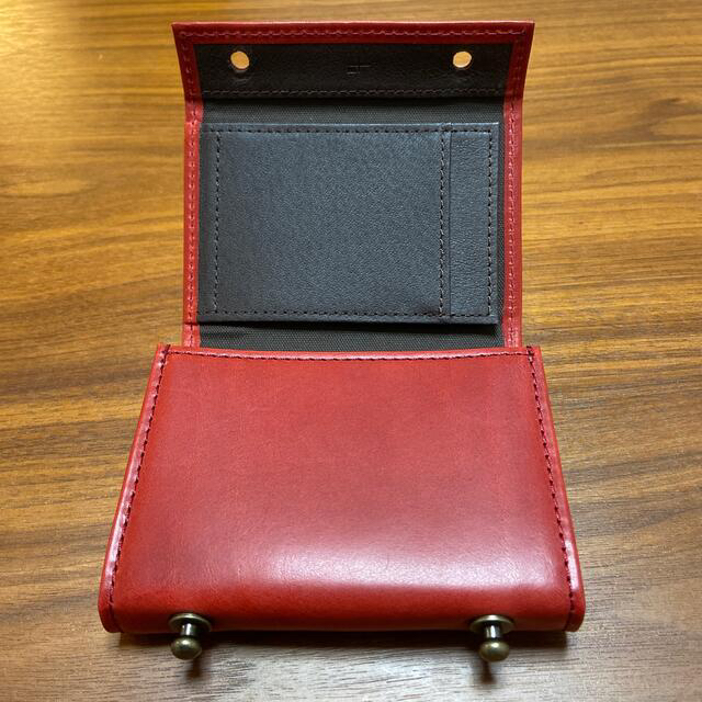 エムピウ m+ ミッレフォッリエ2 P25 BU rosso ロッソ 未使用 - 折り財布 エムピウ m+ ミッレフォッリエ2 P25 BU rosso ロッソ 未使用 - 折り財布