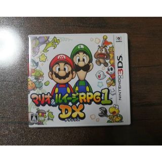 ニンテンドー3DS(ニンテンドー3DS)の【chika様専用】マリオ＆ルイージRPG1 DX　デラックス　3DS(携帯用ゲームソフト)