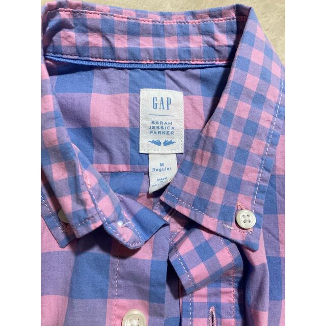 GAP(ギャップ)のGAP 長袖シャツ　130 チェック キッズ/ベビー/マタニティのキッズ服男の子用(90cm~)(ブラウス)の商品写真