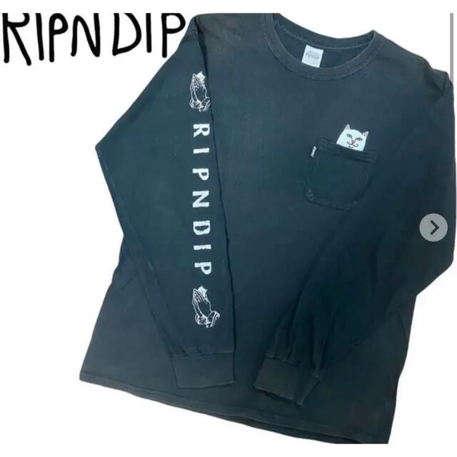 ripndipロングTシャツ