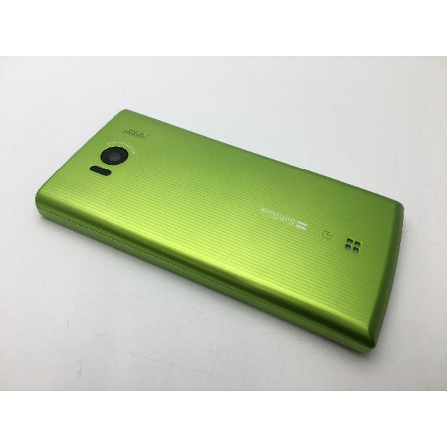 SHARP(シャープ)のsoftbank AQUOS PHONE 103SH グリーン◆美品◆357 スマホ/家電/カメラのスマートフォン/携帯電話(スマートフォン本体)の商品写真