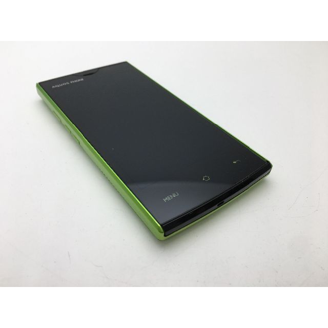 SHARP(シャープ)のsoftbank AQUOS PHONE 103SH グリーン◆美品◆357 スマホ/家電/カメラのスマートフォン/携帯電話(スマートフォン本体)の商品写真