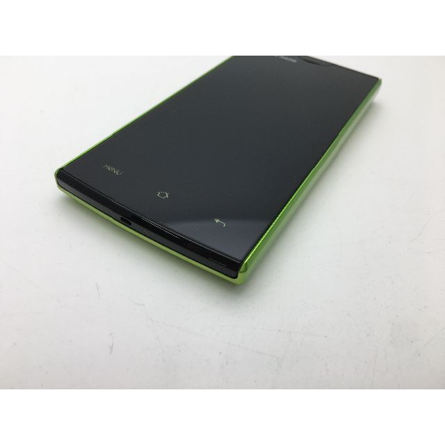 SHARP(シャープ)のsoftbank AQUOS PHONE 103SH グリーン◆美品◆357 スマホ/家電/カメラのスマートフォン/携帯電話(スマートフォン本体)の商品写真