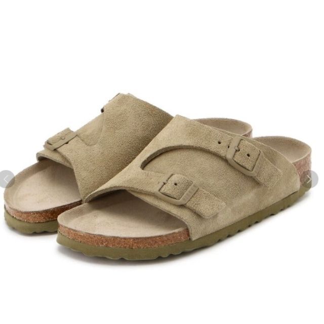 BIRKENSTOCK ZURICH/チューリッヒ  スエードフェイディドカーキ