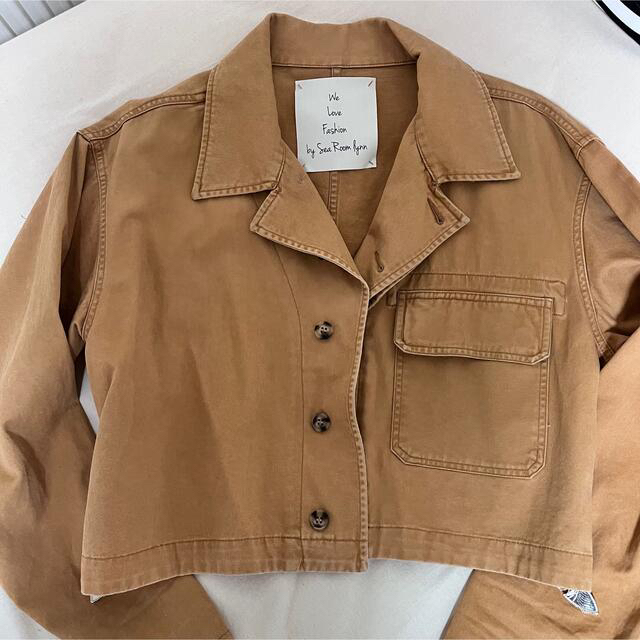 searoomlyn buckleショートボリュームジャケット
