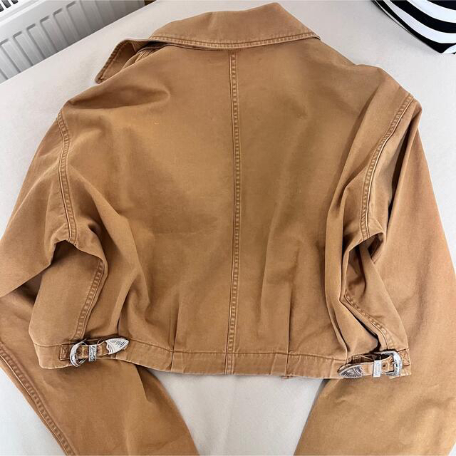 searoomlyn buckleショートボリュームジャケット